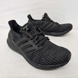 Adidas Ultraboost 4.0 DNA Running Shoes H02590 Black Active Red Womens Size 8.5